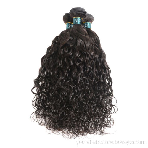 Afro Kinky Curly Wave Hair Bundles Brazilian Curly Hair 100% Remy Virgin Human Hair Extensions Natural Color Double Weft Weave